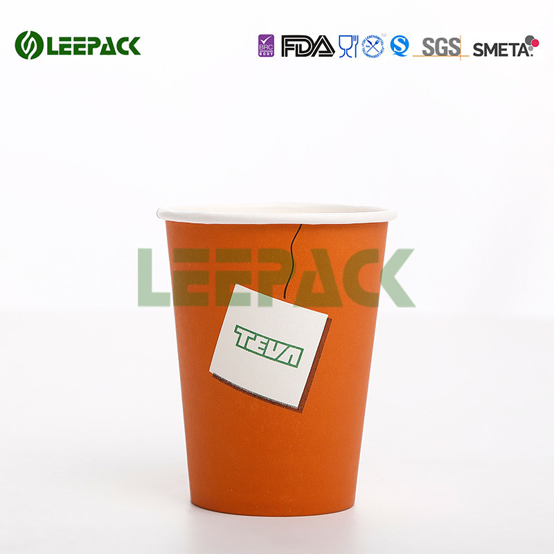 12oz 16oz 22oz Disposable Cold Paper Cups , Custom Disposable Drinking Cups Eco Friendly