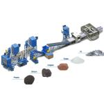 Industrial Machinery to Recycle Solar Panels 200-1000kg/h Capacity for