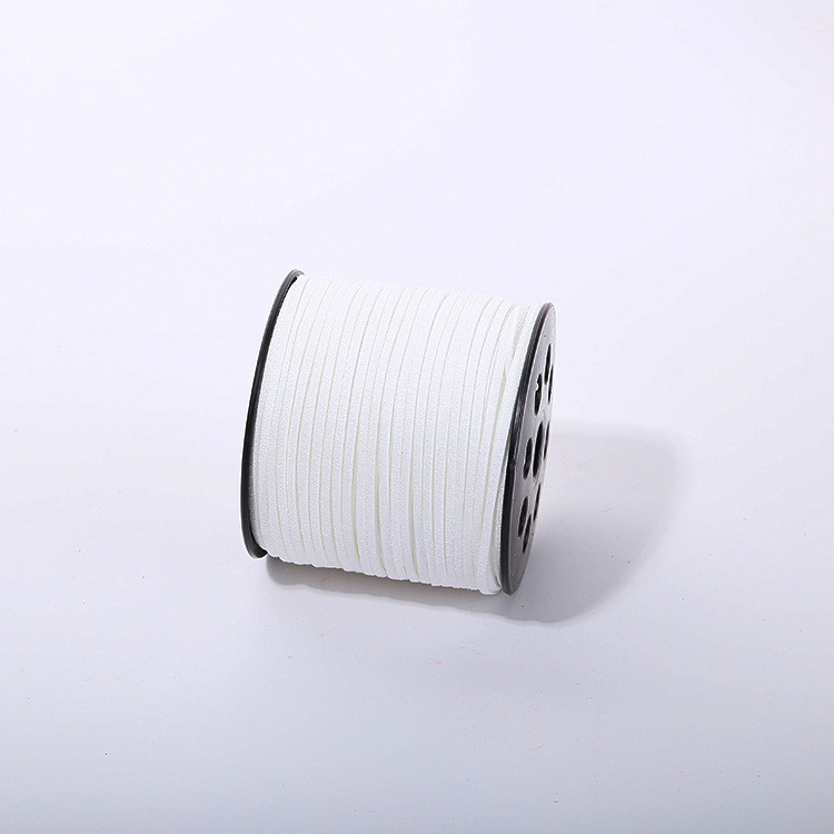 Suede Leather Velvet Wired Ribbon 3mm Double Sided Velvet Ribbon