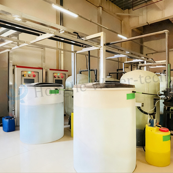 20T/H Dual-Stage RO + EDI + Mixed Bed Ultrapure Water Systems For Hungarian