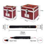 Double Headed Color Marker Set 80 Colors Kids Painting Set For School Home