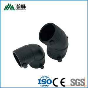 China Hdpe Pipe Fittings Good Quality Electric Smelting Fittings 45 90 Degree Elbow factory