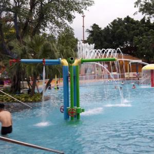China Small Animal Splash Park Outdoor Entertainment Water Splash Pad factory