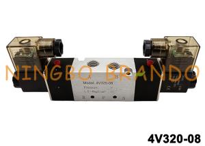 China 4V320-08 Airtac Type Pneumatic Air Control Valve 4V320-1/4 24V 220V factory