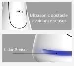 White Restaurant Service Robot Lithium Battery AC100 Food Delivery Robot