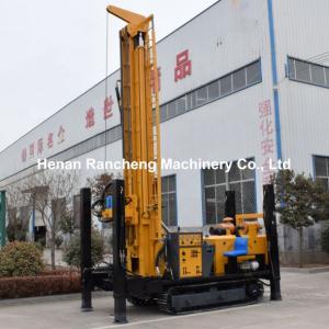 China Crawler Diesel Type 800m Deep Hydraulic DTH Water Well Drilling Rig For Borehole factory