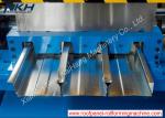 Top Closed Type Steel Deck Forming Machine , Metal Deck Roll Forming Machine