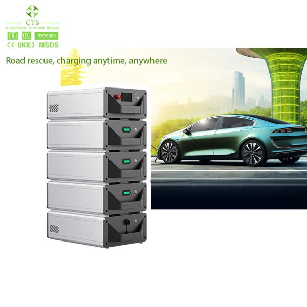 CTS Mobile EV Charging Station 20kWh 60kWh 140kWh 160kWh Dimensions 2353*900