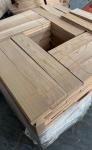 Thick 1.2mm European White Oak Veneer Flooring light color AB grade