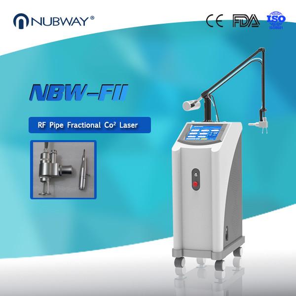 Factory price 40W 0.10mm RF Pipe laser equipment co2 fractional for Scars
