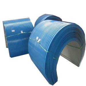 China Belt Conveyor Accessories Curved color steel tile UV conveyor rain cover factory