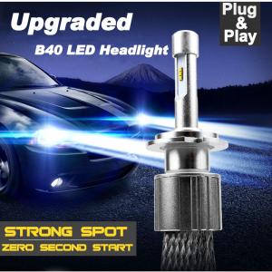 China B40 48W 5760LM Car led headlight with ZES chips--Top quality factory