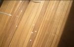 Furniture Quarter Cut Veneer , Burma Teak hardwood veneer sheets