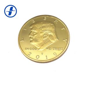China Professional Custom Metal Coins , Plating Antique Gold Challenge Coins factory