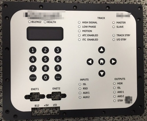 Custom Flexible Membrane Switch with Aluminum Substrate Display Screen