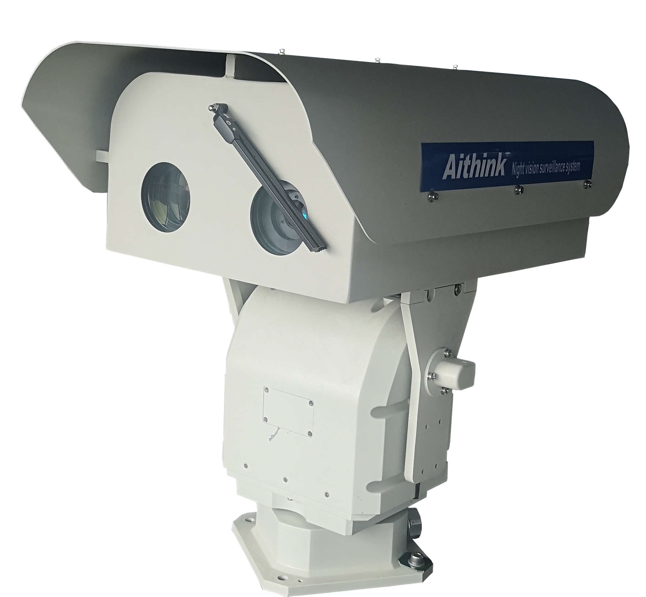 White Long Range Night Vision Binocular Camera 120Kg Load Capacity