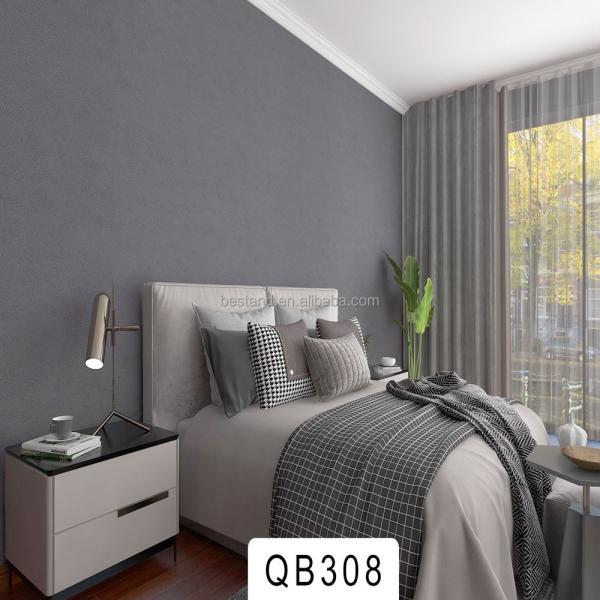 Modern Self Adhesive 3D Cloth Wall Paper Soft PVC Waterproof Fabric Wallpaper For Walls