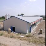 Quick Assembly Steel Structure Poultry House Weather Resistant Metal Poultry