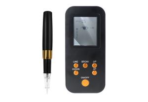 China Black Semi Permanent 3R Eyebrow Tattoo Machine With Touch Screen factory