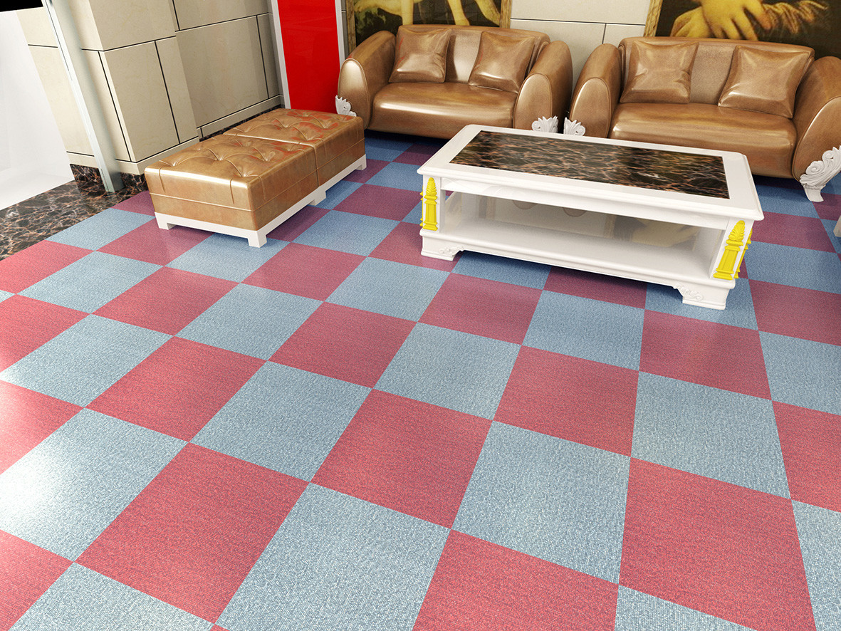 Self Adhesive Square Floor Carpet Tiles Kitchen 304.8X304.8mm