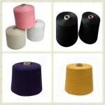 White Grey Blue Black Red Green Colors 100% Polyester Ring Spun Yarn 20/2 30/2