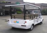 Fiber Glass Body Electric Recreational Vehicles , 8 Seats Electric City Tourist