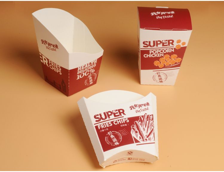 Eco-Friendly Kraft Food Package Box for Fast Food Delivery Custom Samples Accepted