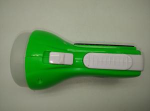 China BN-210S Solar Power Torch Lighter Rechargeable Battery LED Flashlight factory