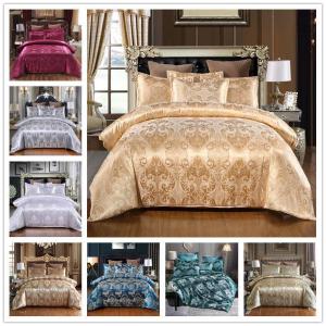 China Cotton European Style Bedding Set 3 4 6 7 Piece Satin Sheet Pillow Case Duvet Cover factory