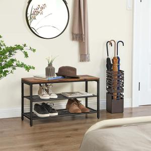 China Storage Shoe Bench, Particleboard Shoe Rack, Shoe Bench with Shelves, Industrial Shoe Rack, ULBS74X factory