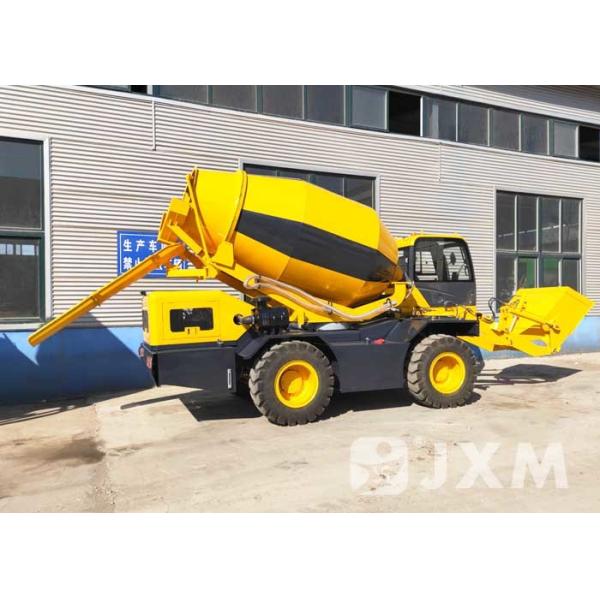China Professional Self Loading Transit Mixer Self Propelled Concrete Mixing System factory