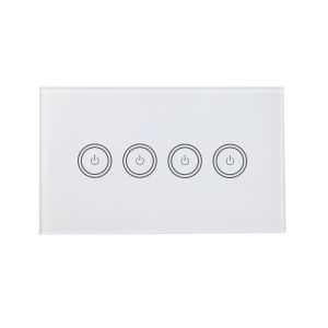 Smart Life App Controlled Light Switch , Smart Light Switch With LED Indicator
