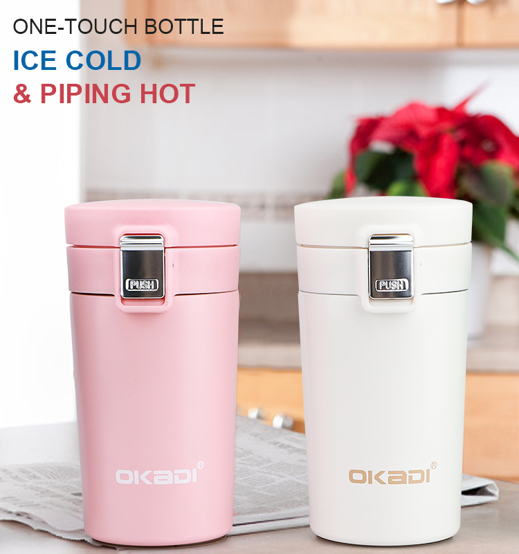 2022 new personalized tumblers stainless steel vacuum insulated coffee mug with lid