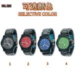 Customized LOGO Quartz Wrist Watch for ODM LOGO Acceptance in Silver / Black /