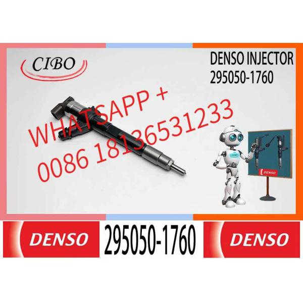 Genuine 295050-1760 Common Rail Injector 295050-1760 1465A439 For MITSUBISHI L200 TRITON 4N15 ENGINE