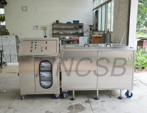 China Two Tank Industry Ultrasound Bath Carburetor Engine Block Parts Degreaser Mold Screw Nut Metal Ultrasonic Cleaner factory