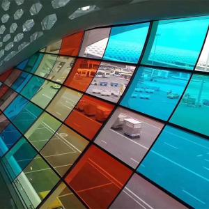 China 2mil Colorful Blue Light Blocking Privacy Protection Building Window Tint factory