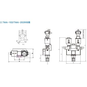 Volumetric Type Plastic Granulator Machine Easy Operation Automatic Feeding