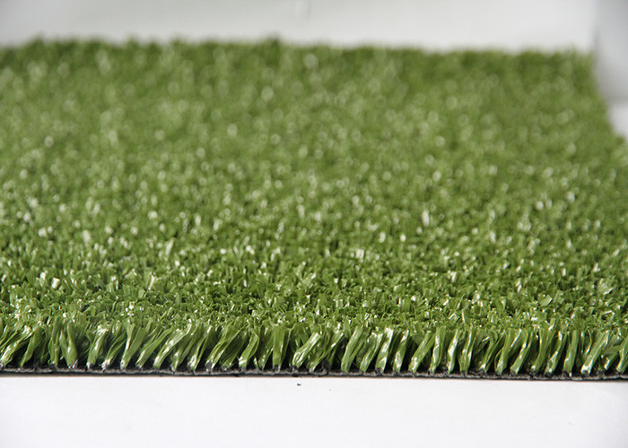 Healthy Residential Tennis Court Fake Grass Carpet SBR Latex PU Backing