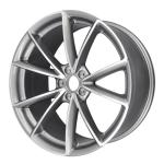 PCD 5X112 17 Inch Wheels CB 66.45 Silver A356.2 Aluminum Audi Replica Rims