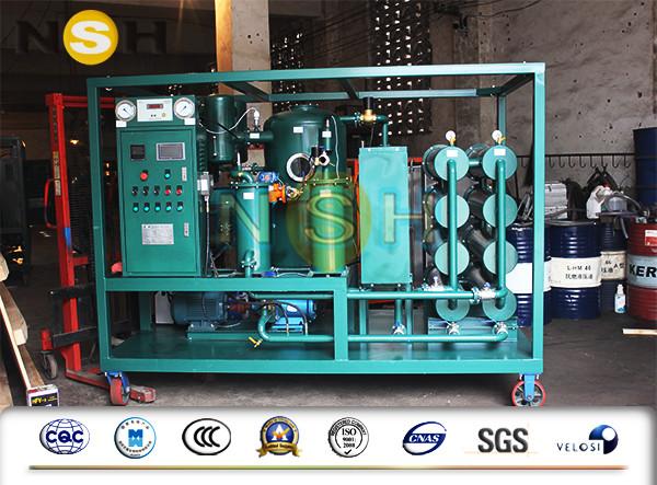 4000L / H 2 Stage High Vacuum Oil Purifier For Transformer Oil Purification /