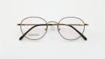 Kids Anti Blue Light Glasses Classic Round MetalEyewear with titnaium temples
