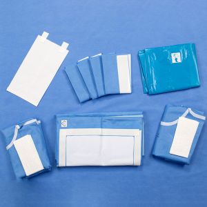 Hospital Disposable Delivery Set Sterile Surgery Pack Universal Drape Kit