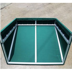 Sunshade/Waterproof Window Awning Balcony Semicircular Canopy Watermelon Awning