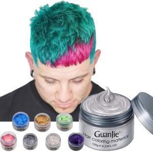 China Multi Colors Salon Semi Permanent Hair Color Wax 120g factory