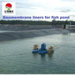 Outdoor Fish Shrimp Pond Liners 300micron-1500micron HDPE Geomembrane for