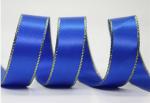 Single Face Golden Silver Edge Ribbon 0.6-7.5cm 196 Colors Choices