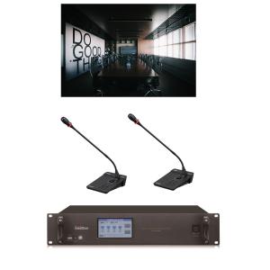 China 18 Units Microphone For Video Conference 4 Channel 60m Working Distance factory
