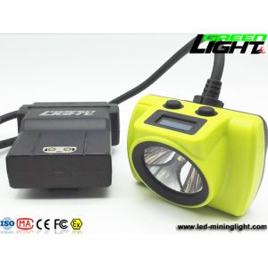 China Cree 13600mAh IP68 Waterproof Rechargeable Headlamp 25000lux on sale