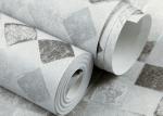 Non-woven White Color Modern Removable Wallpaper For the Beddingroom